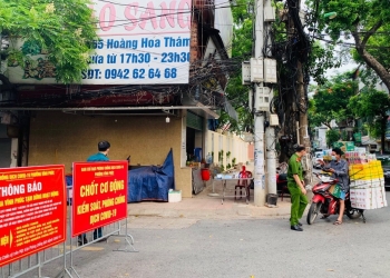 Hà Nội: Quận Ba Đình lập thêm 10 chốt kiểm soát dịch COVID-19