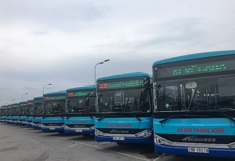 Hà Nội thay thế nhiều xe buýt mới