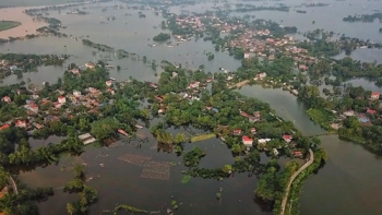 Huyện Chương Mỹ có thể tái diễn ngập lụt do ảnh hưởng bão Bebinca