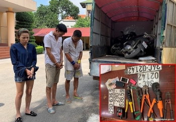Lạng Sơn: Bắt nhóm trộm xe máy liên tỉnh