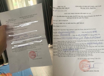 Hà Nội: Công an quận Thanh Xuân điều tra vụ 3 người mua 9 giấy đi đường giá 12 triệu