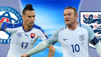 Link xem trực tiếp bóng đá: Slovakia - Anh
