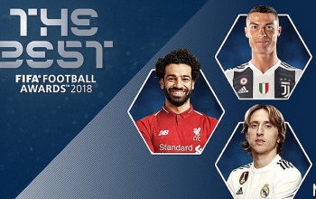 Modric có số phiếu cao gấp 6 lần Ronaldo trong cuộc đua “The Best”