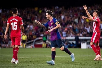 Video clip kết quả bóng đá: Barcelona vs Girona (2-2)