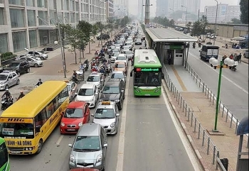 Hà Nội: Nghiên cứu, tổ chức làn đường riêng cho xe buýt