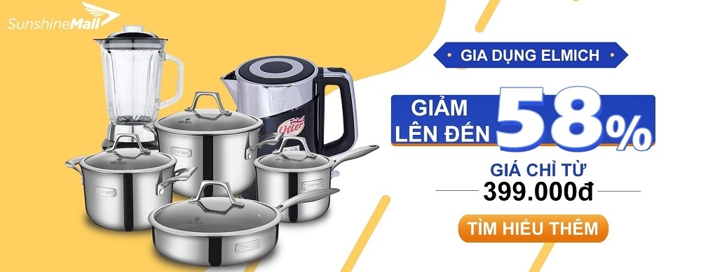 Hợp tác với Elmich: Sunshine Mall tưng bừng ưu đãi dành tặng khách hàng