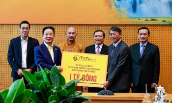 Bầu Hiển ủng hộ 5 tỷ đồng xây điểm trường và nhà tình nghĩa cho người nghèo tỉnh Cao Bằng
