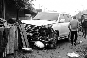 Hà Nội: Xác định chủ xe Lexus biển "ngũ quý" gây tai nạn chết người