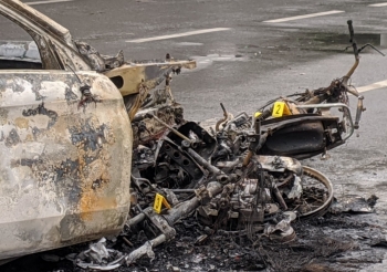 Hà Nội: Danh tính nữ tài xế điều khiển Mercedes gây tai nạn rồi bốc cháy