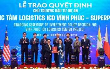 Thủ tướng khởi động mạng lưới logistics thông minh Asean (ASLN) với dự án đầu tiên "Trung tâm Logistics ICD Vĩnh Phúc" (SuperPort ™)