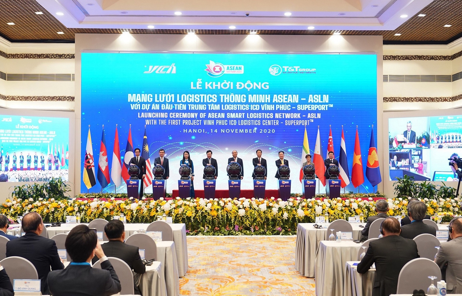 Thủ tướng khởi động mạng lưới logistics thông minh Asean (ASLN) với dự án đầu tiên 