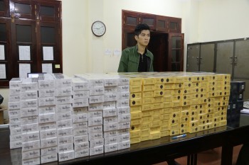 Lạng Sơn: Thu giữ 4.500 bao thuốc lá lậu