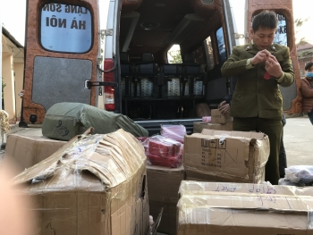 Lạng Sơn: Thu giữ số lượng lớn mỹ phẩm nhập lậu