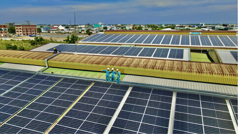 Sắp khánh thành một dự án điện mặt trời công suất lớn tại Long An