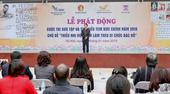 Phát động cuộc thi sưu tập, tìm hiểu tem “Thiếu nhi Việt Nam làm theo Di chúc Bác Hồ”