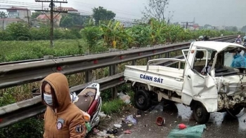 Mùng 1 Tết, cả nước xảy ra 21 vụ tai nạn giao thông