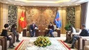 Tổng Giám đốc Petrovietnam Lê Mạnh Hùng tiếp lãnh đạo Perenco Việt Nam, lãnh đạo Rosneft tại Việt Nam