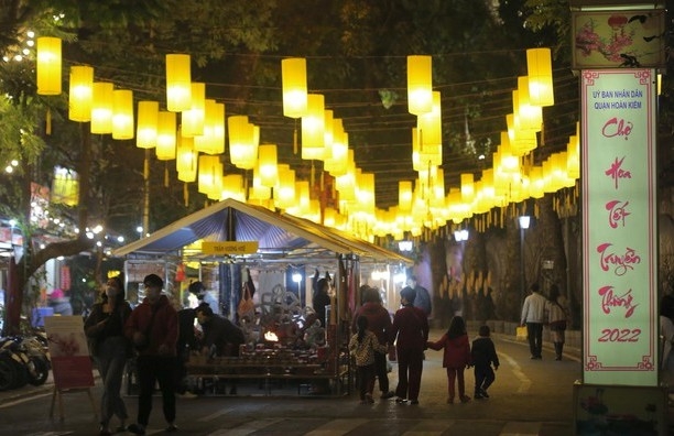 Hà Nội: Khai mạc chợ hoa Tết truyền thống đón Xuân Nhâm Dần 2022