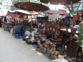 "Phiên chợ đồ cổ" duy nhất trong năm ở Thủ đô