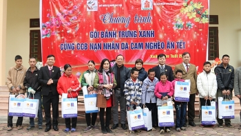 Hội CCB Tập đoàn thăm hỏi, tặng quà CCB, các gia đình nạn nhân chất độc da cam
