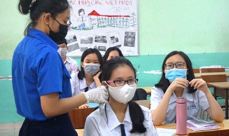 Học sinh TP HCM phải khai báo y tế khi đi học trở lại sau Tết