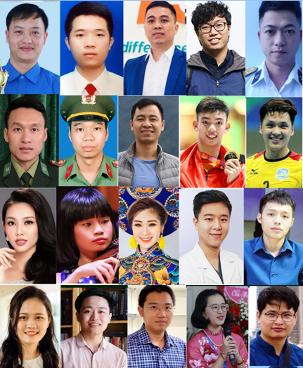 Công bố 20 đề cử Gương mặt trẻ Việt Nam tiêu biểu 2021