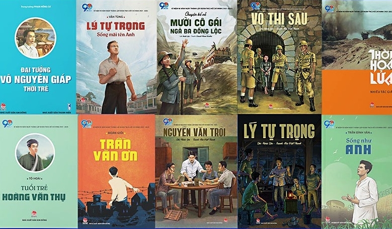 Ra mắt bộ ấn phẩm về các anh hùng tuổi trẻ Việt Nam