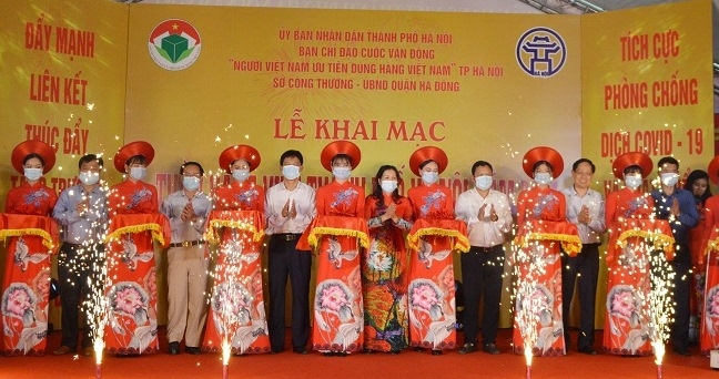 Hơn 100 gian hàng tham gia Tuần hàng Việt thành phố Hà Nội năm 2021