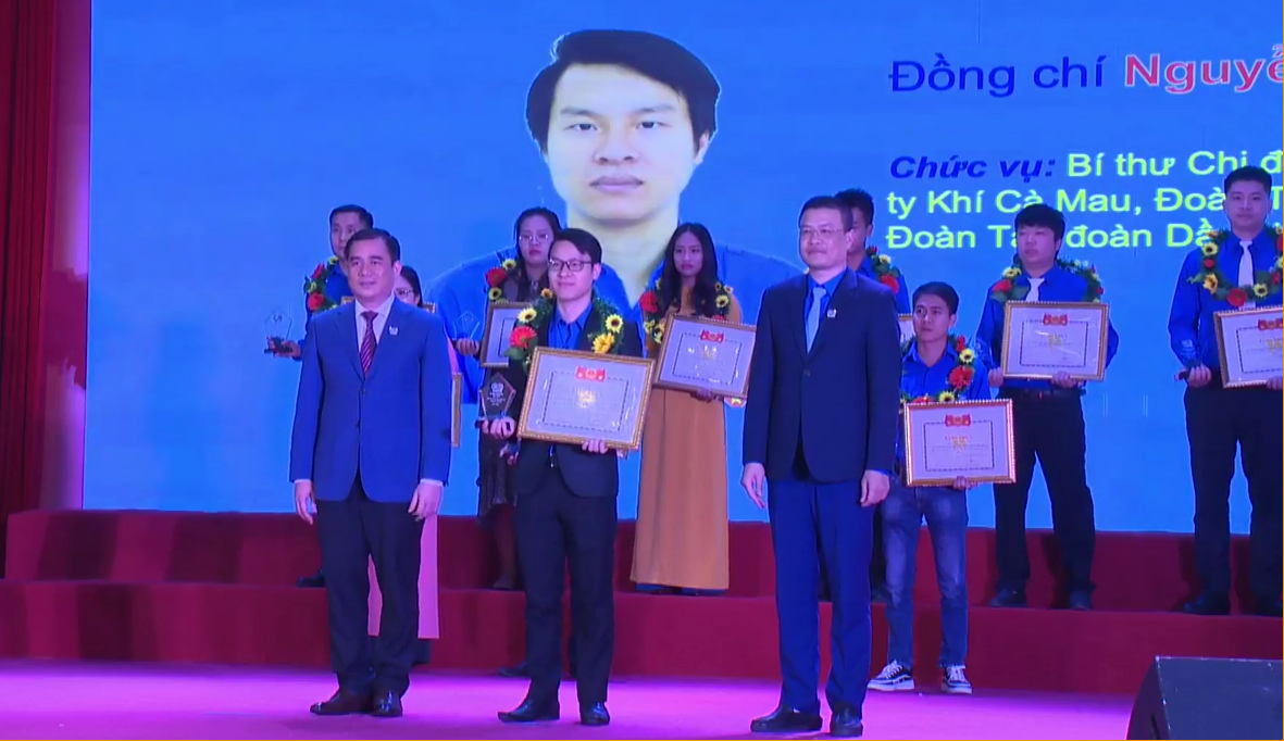 5 tập thể, cá nhân của Đoàn Thanh niên Tập đoàn Dầu khí Quốc gia Việt Nam được tuyên dương