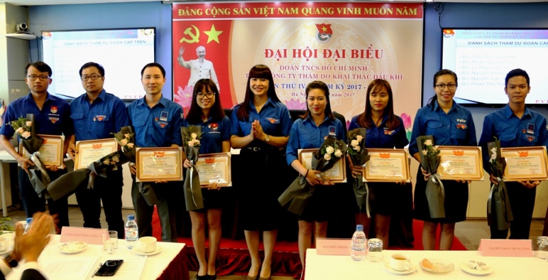 dai hoi doan tncs ho chi minh pvep nhiem ky 2017 2019