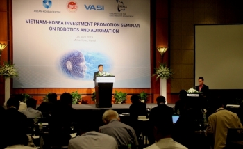 Việt Nam - Hàn Quốc đẩy mạnh hợp tác trong ngành công nghiệp robot và tự động hóa