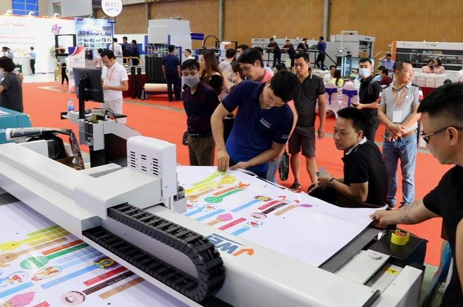 200 gian hàng trưng bày thiết bị và công nghệ tại VietAd 2021 và VPSE 2021 - Hà Nội