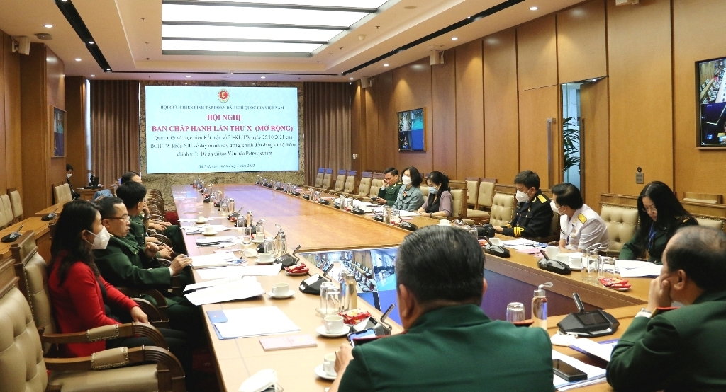 Hội nghị Ban Chấp hành Hội CCB Tập đoàn mở rộng lần thứ X, nhiệm kỳ 2017-2022