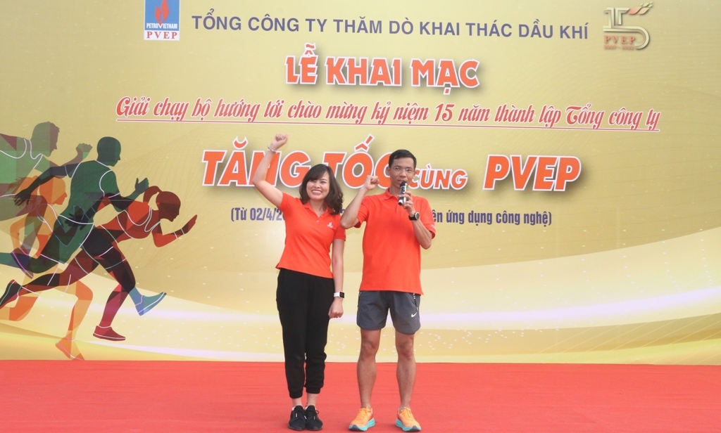 PVEP khai mạc giải chạy “Tăng tốc cùng PVEP”