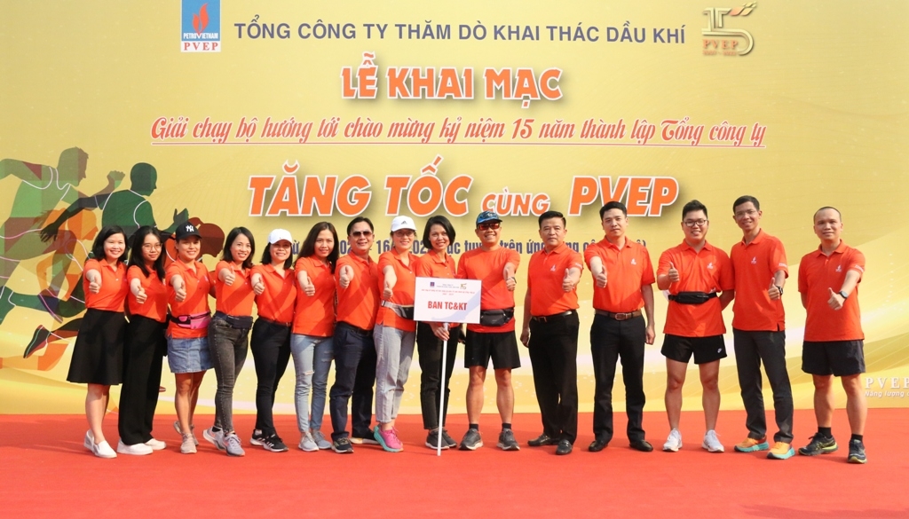 PVEP khai mạc giải chạy “Tăng tốc cùng PVEP”