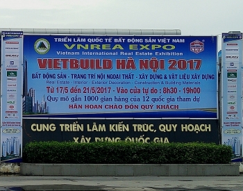 Gần 300 doanh nghiệp tham gia Vietbuild Hà Nội 2017