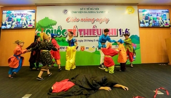 PVcomBank tổ chức vui Tết Thiếu nhi 1/6 tại Bệnh viện Xanh Pôn