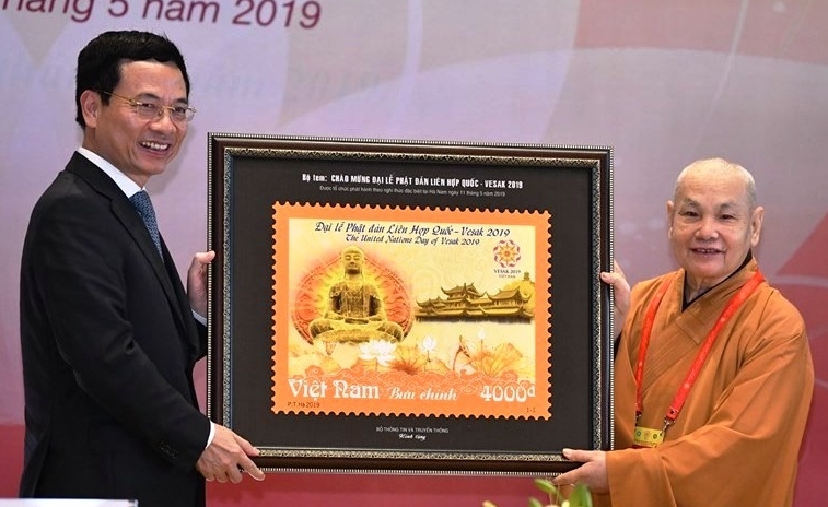 Phát hành bộ tem đặc biệt chào mừng Đại lễ Phật đản Liên hợp quốc - Vesak 2019