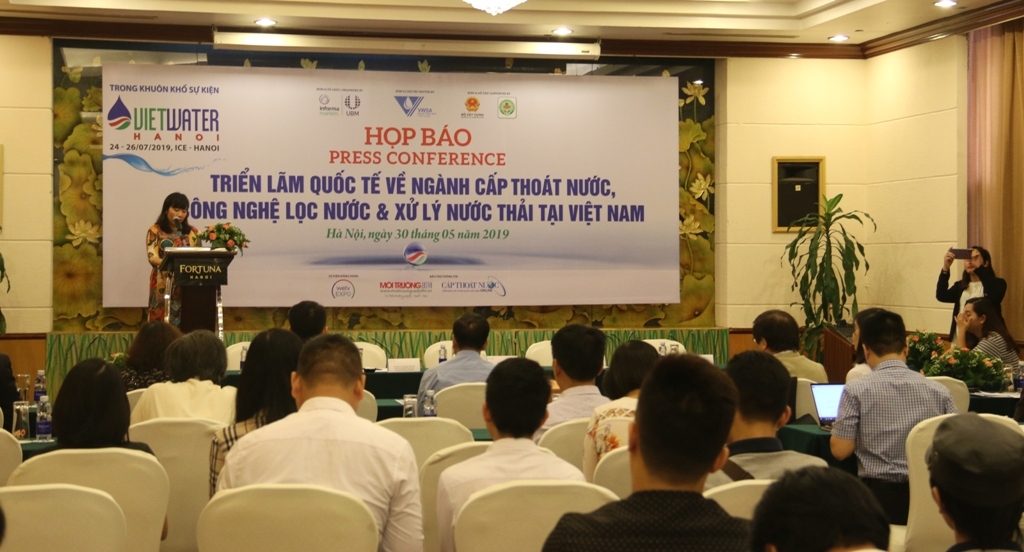 Vietwater 2019: Thúc đẩy sự phát triển của ngành cấp thoát nước và xử lý nước tại Việt Nam