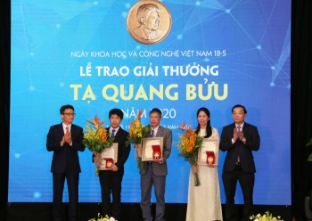 Vinh danh nhà khoa học đạt Giải thưởng Tạ Quang Bửu 2020