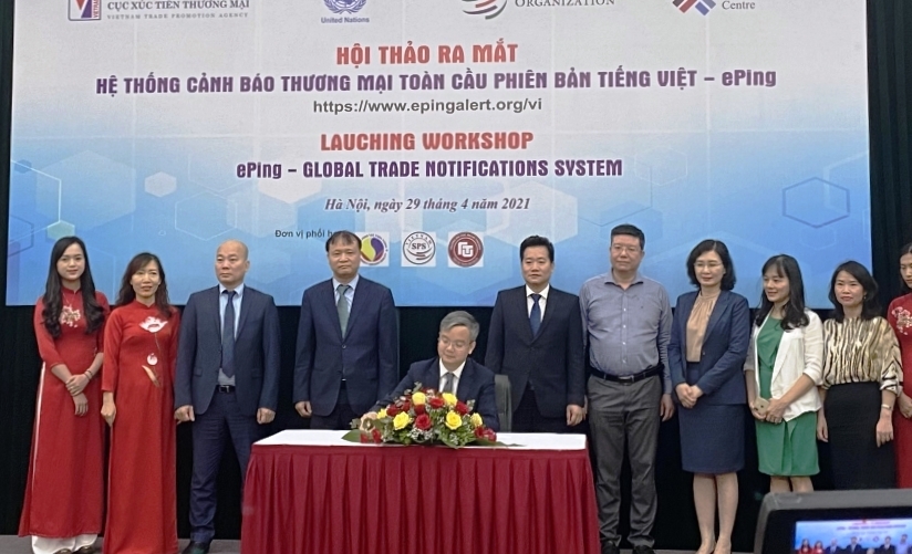 Ra mắt hệ thống cảnh báo thương mại toàn cầu phiên bản tiếng Việt - ePing