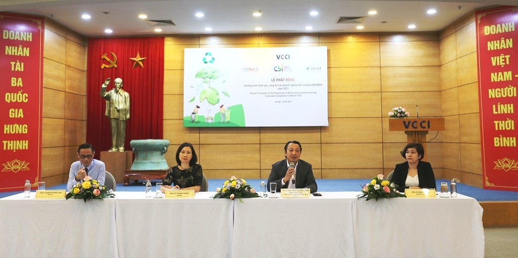 Phát động Chương trình đánh giá, công bố doanh nghiệp bền vững Việt Nam 2021