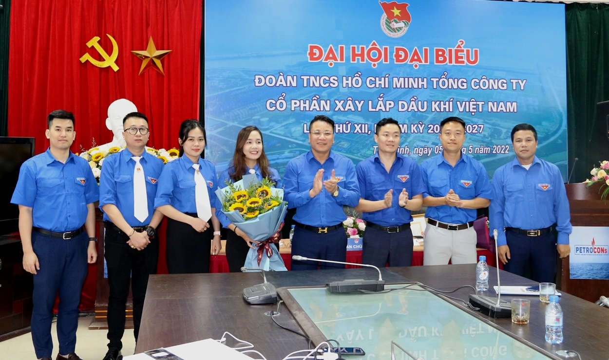 Đoàn PETROCONs tổ chức thành công Đại hội Đại biểu lần thứ XII, nhiệm kỳ 2022 - 2027