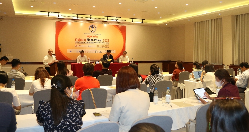 Hơn 200 gian hàng tham gia triển lãm quốc tế chuyên ngành Y Dược Việt Nam 2022