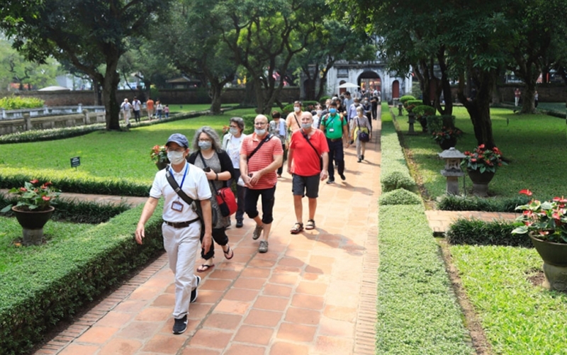 Hà Nội đón gần 85.000 lượt khách du lịch quốc tế trong tháng 5