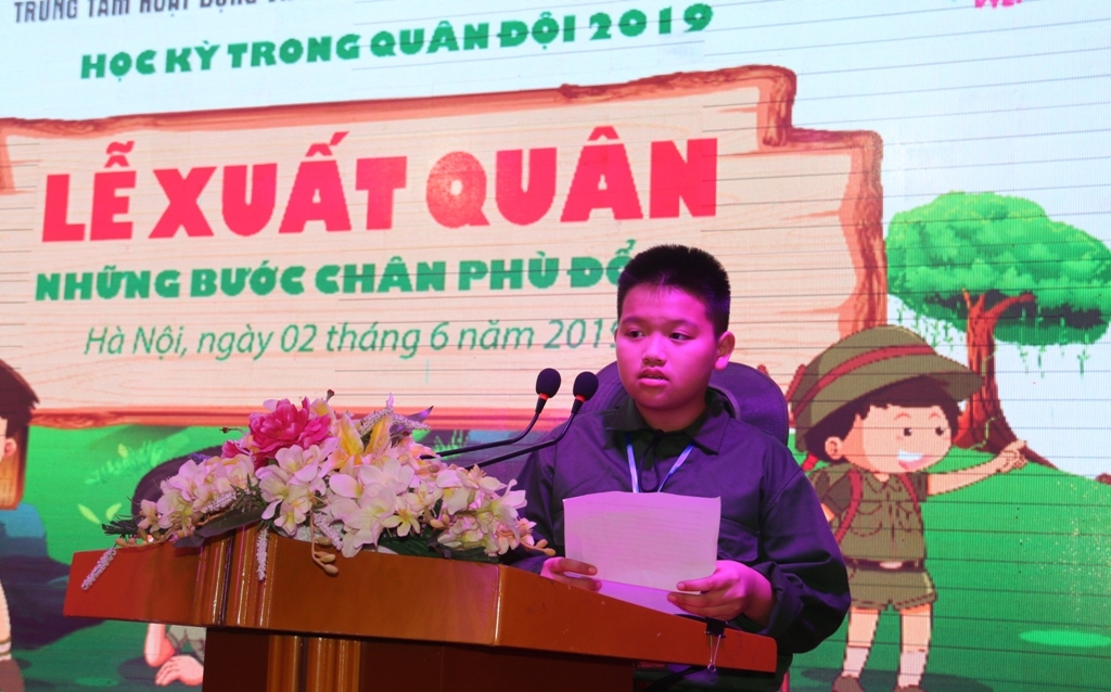 doan thanh nien co quan tap doan to chuc le xuat quan hoc ky trong quan doi 2019