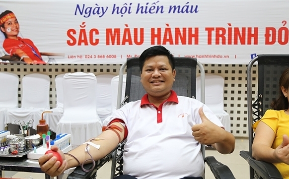 Ngày hội hiến máu “Sắc màu Hành trình Đỏ” 2019