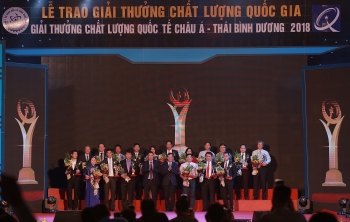 Tôn vinh 75 doanh nghiệp đạt Giải thưởng Chất lượng Quốc gia năm 2018