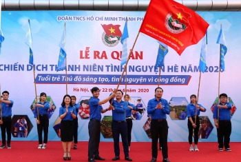 Hà Nội ra quân Chiến dịch Thanh niên tình nguyện hè 2020