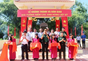 Hội CCB Tập đoàn khánh thành Đài tưởng niệm các Anh hùng Liệt sỹ tại Hưng Yên